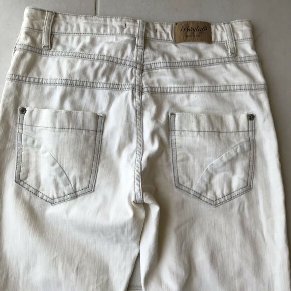 Maryley Mid Rise Button Fly Stretch Skinny Jeans - Picture 8 of 11